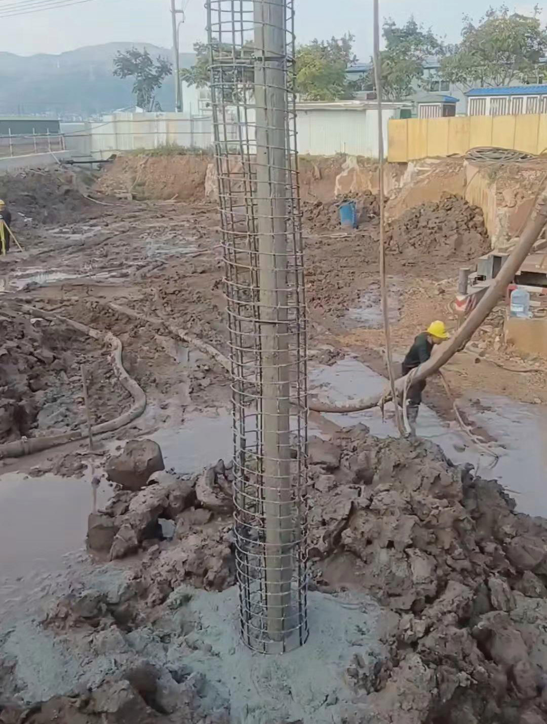 盐城建湖县长螺旋钻孔压灌桩